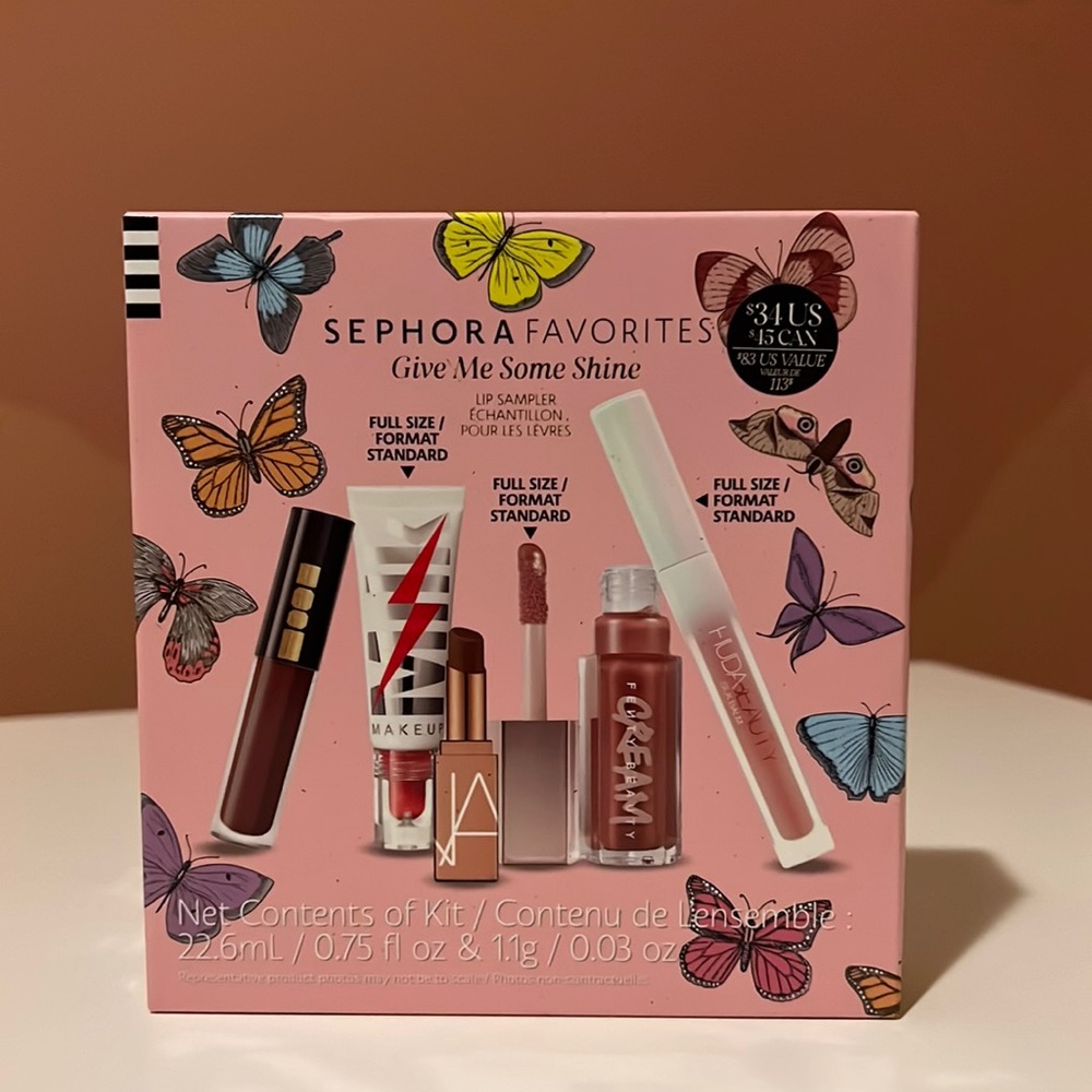 Sephora Favorites Gift Give Me Some Shine Lip Set BNIB